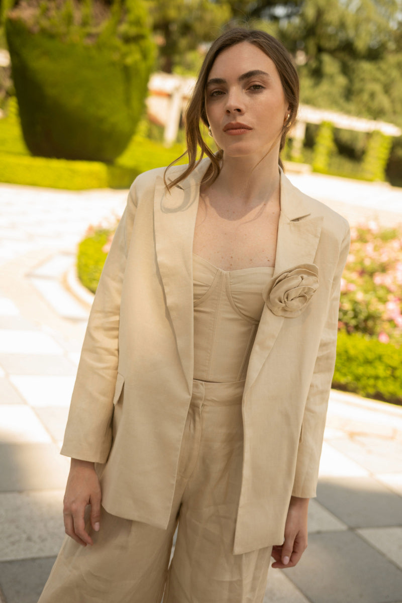 LOVE BLAZER IN SAND - CULT MIA