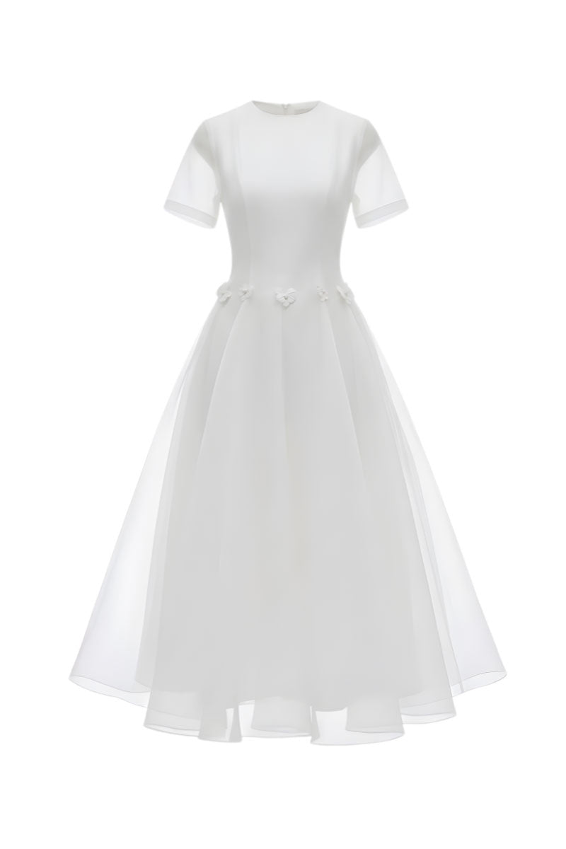 Summer Away Luna Midi Dress in White | Cult Mia Summer Away Luna Midi Dress in White | Cult Mia