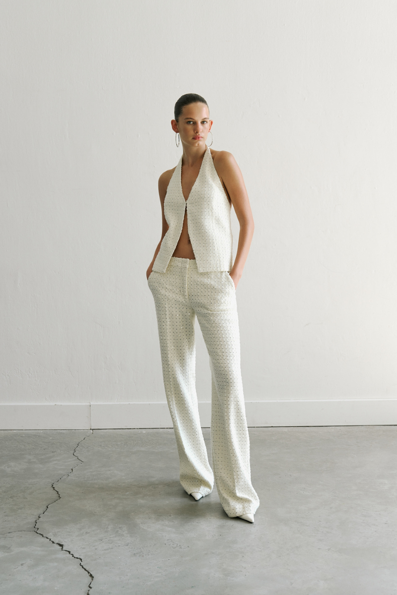 MILEN PANTS IN ECRU - CULT MIA