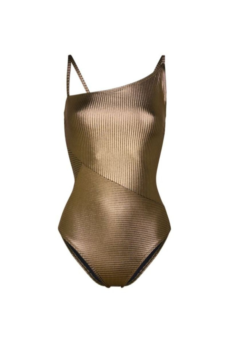 DAPHNE SWIMSUIT IN GOLD - CULT MIA