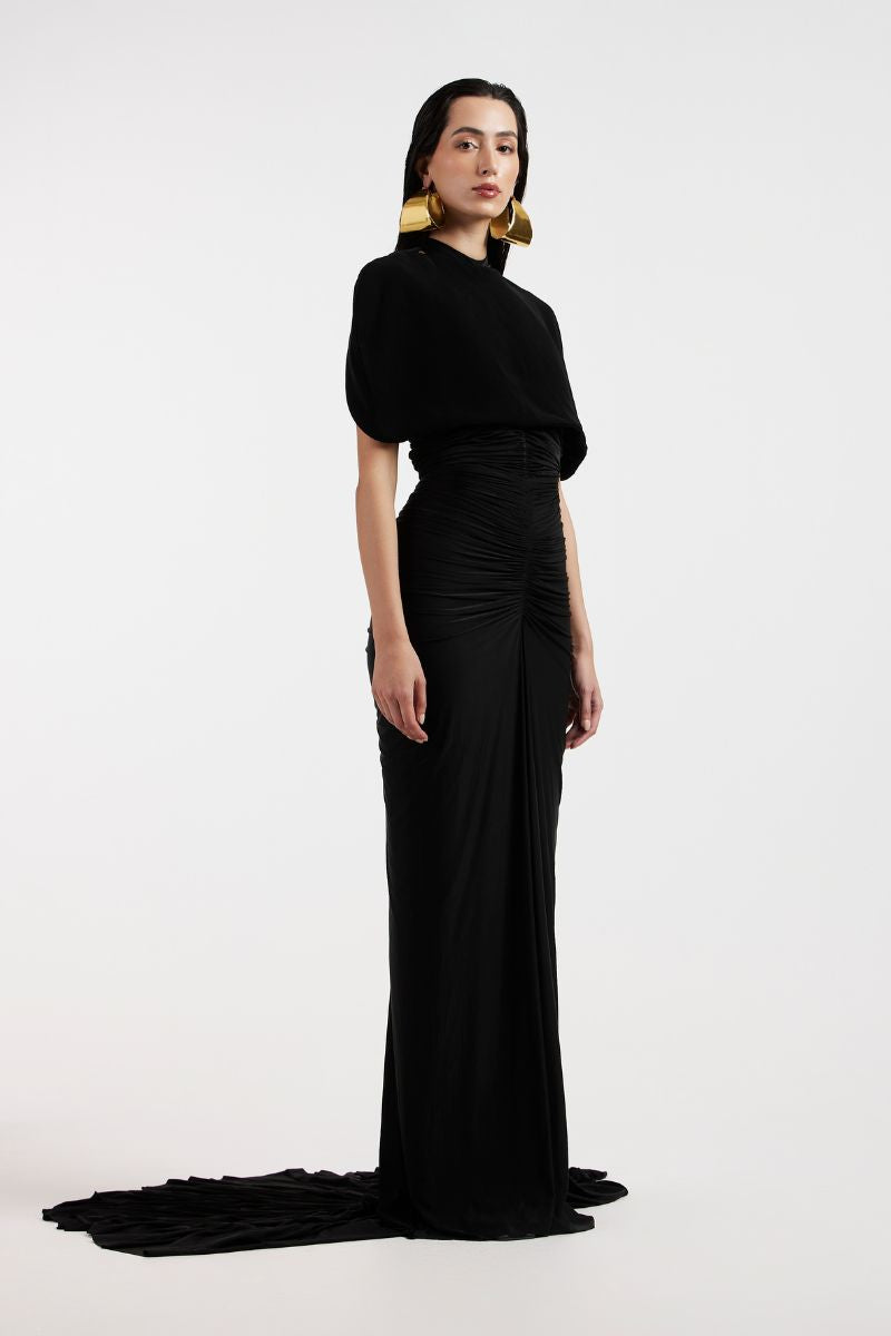 ISADORA BLACK GOWN - CULT MIA