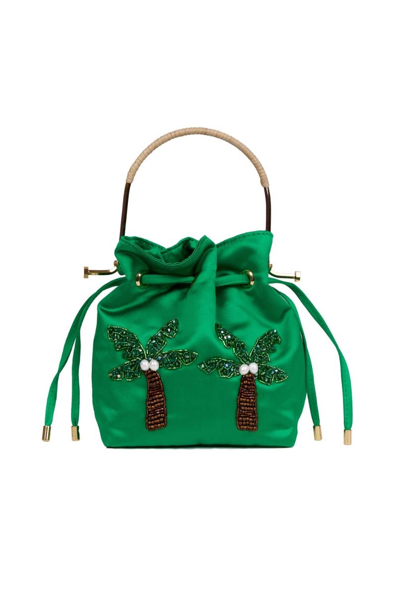 BEL CETIM ALOHA BAG IN GREEN - CULT MIA