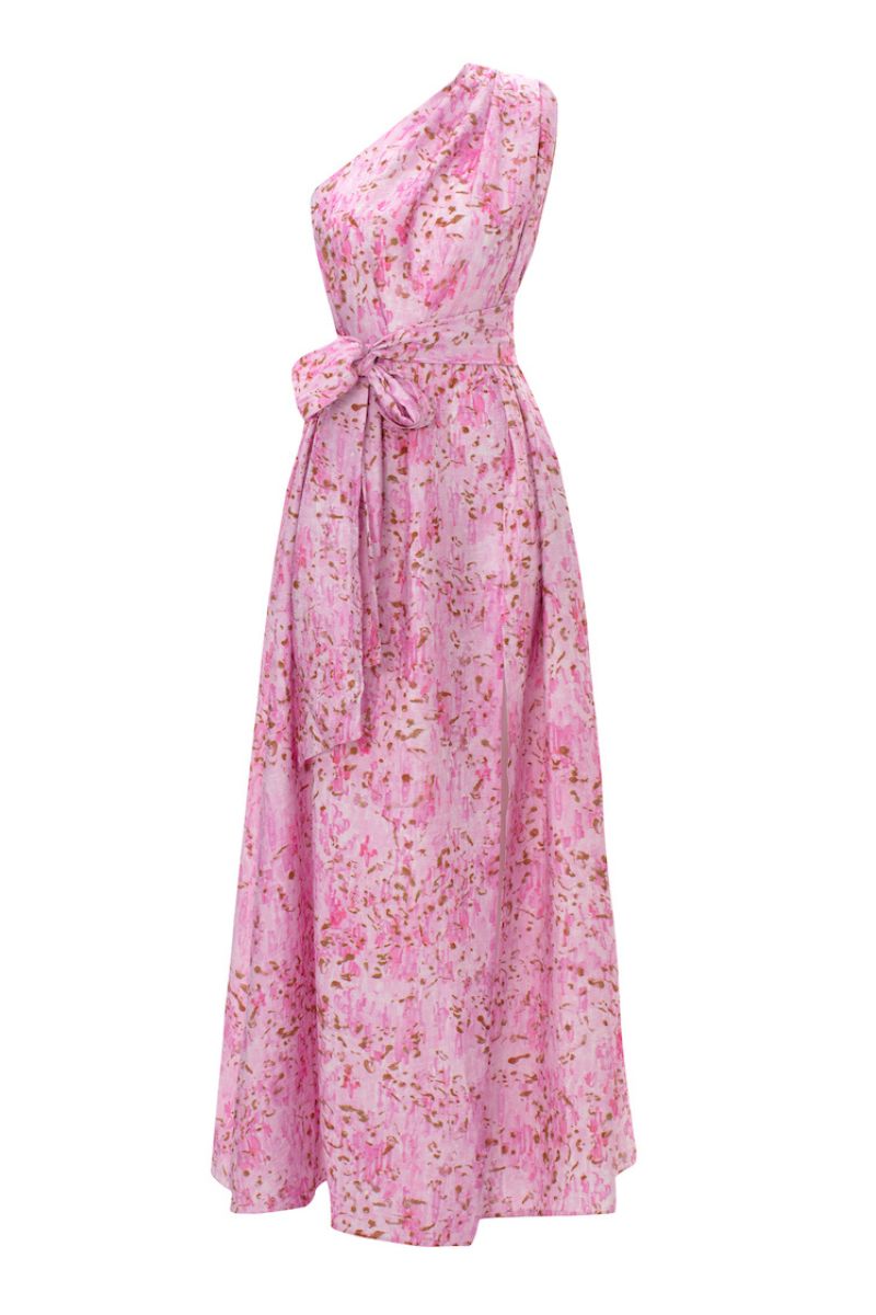 KAI DRESS IN PINK FLORAL - CULT MIA
