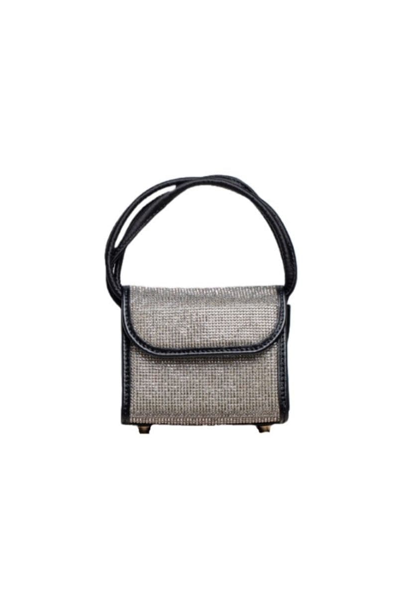 FOLKLORE - MINI LOOP BAG IN RASO NAPOLES LAVENDER