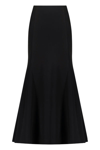 ELEGANT CREPE MERMAID SKIRT IN BLACK | CULT MIA | Lili Blanc