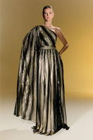 Nur Karaata's Maxi Dress, the Cult Mia Baglioni Gown, featuring elegant fabric and a flowing silhouette for stylish occasions.