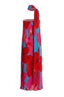 Sisters Ruby Maxi Dress in blush coral, flowing sleeveless dress with a fitted waist and elegant long length.