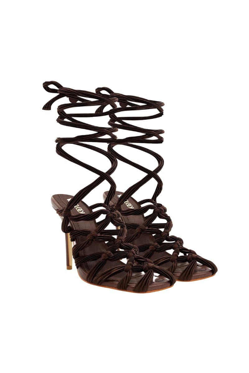 CHOCOLATE 10TH FLOOR MANHATTAN SANDAL | 10TH FLOOR | CULT MIA