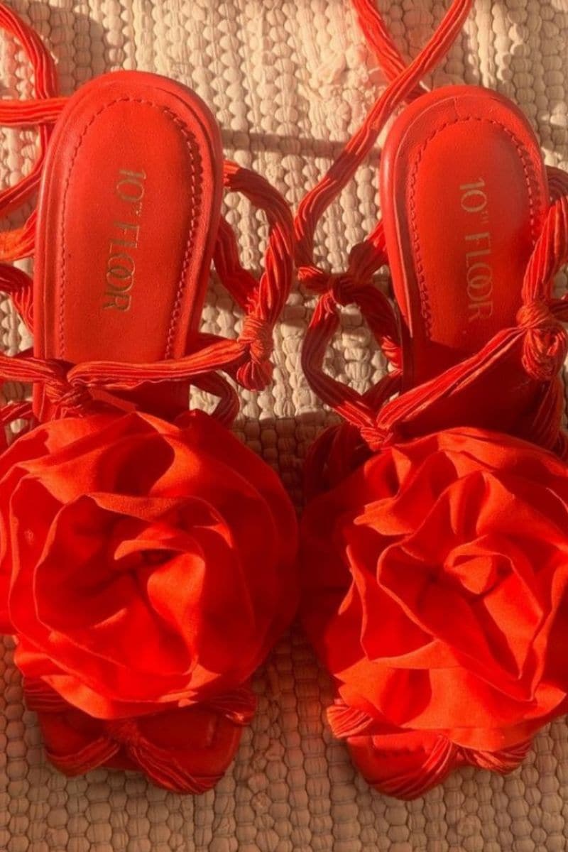 ORANGE 10TH FLOOR NOLITA SANDAL | 10TH FLOOR | CULT MIA