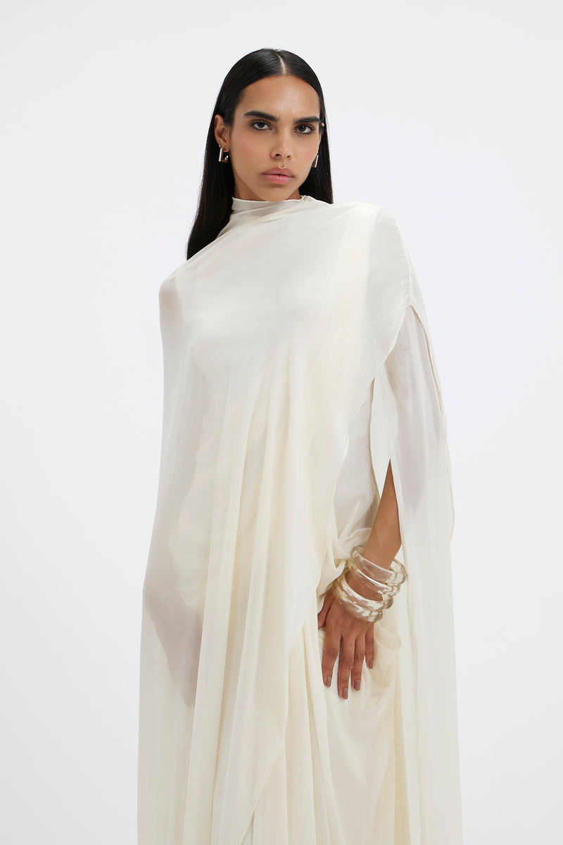 Deme By Gabriella Stacie gown featuring elegant fabric and intricate design, perfect for formal occasions.