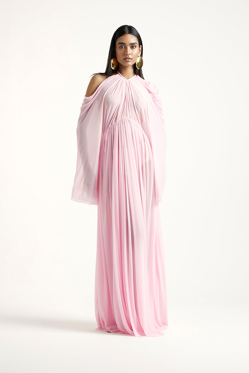 long sleeve retro maxi dress PRAIA MAXI DRESS | CULT MIA