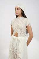 Deme By Gabriella KIANNA co-ords top and pants set in stylish fabric, shown on a model with a relaxed fit and modern design.