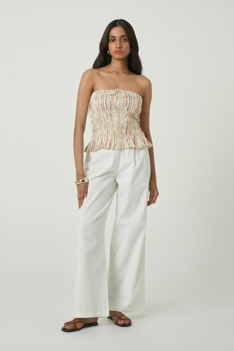 OSLO PANTS IN WHITE - CULT MIA