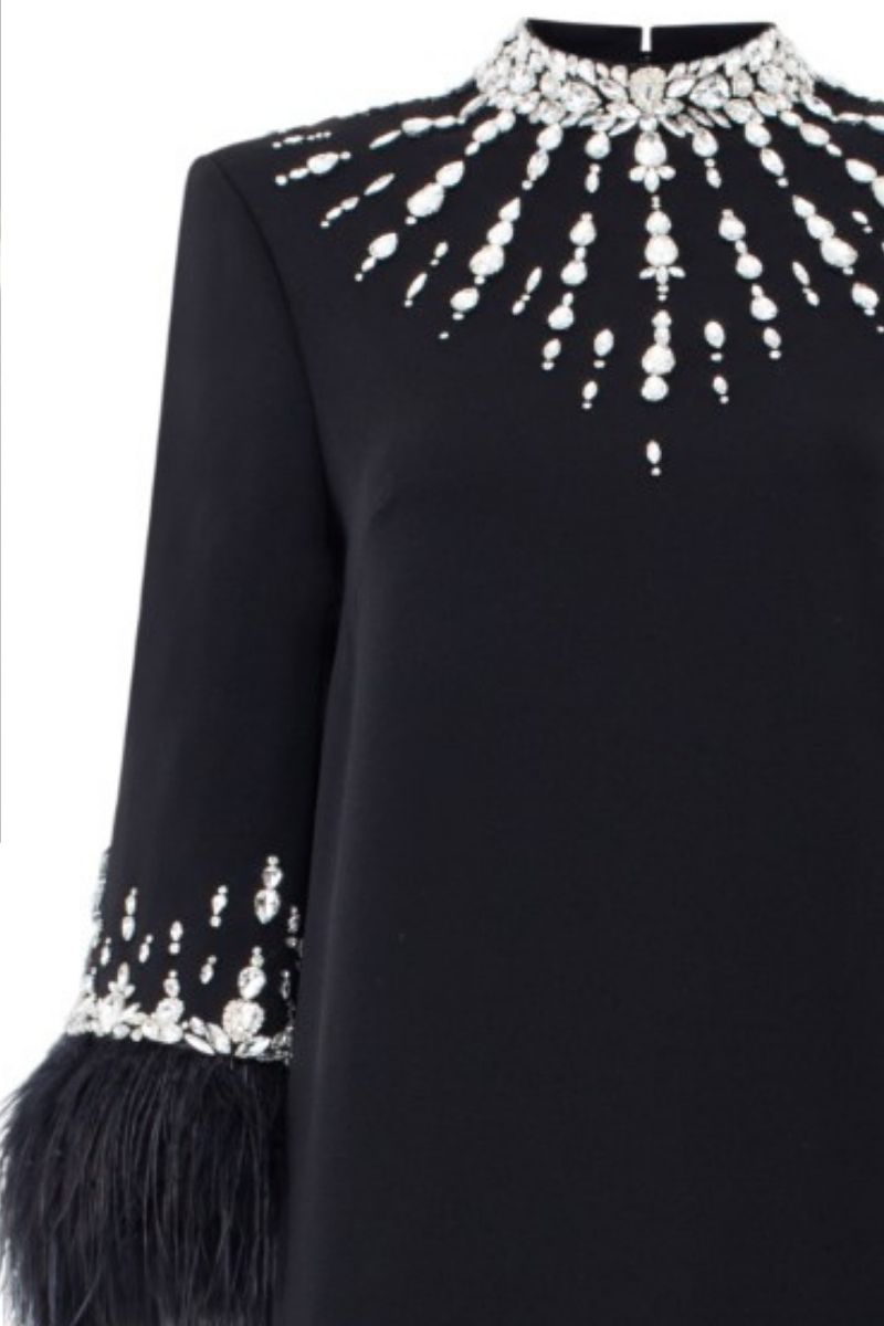 ORABELLE CREPE TRAPEZE MAXI DRESS - CULT MIA