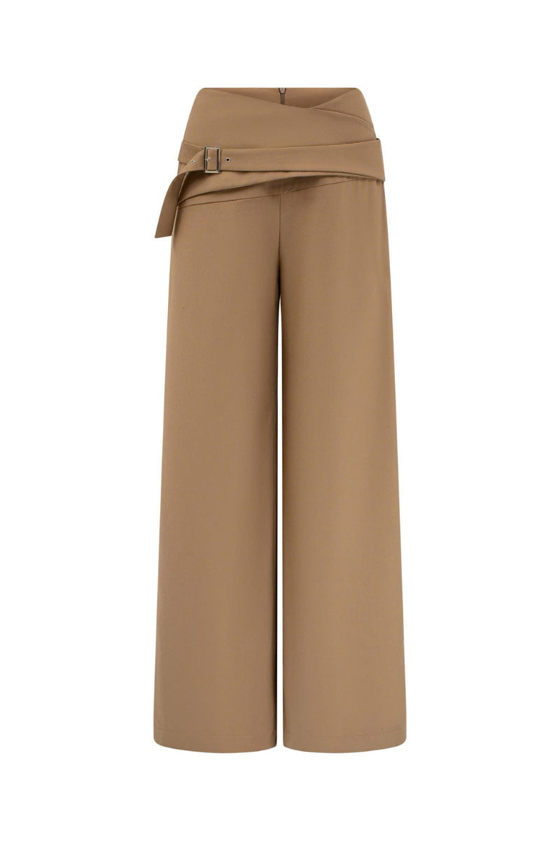 Arti Apparel CECI Pants displayed on a hanger with a casual fit, featuring a relaxed silhouette and neutral color.