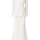 White Plan Hygien Set co-ords featuring comfortable matching top and pants, perfect for casual wear.