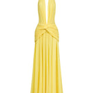 CEM Luxe Twist Mini gown in elegant fabric, featuring a fitted silhouette and stylish twist design, perfect for evening wear.
