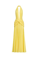 CEM Luxe Twist Mini gown in elegant fabric, featuring a fitted silhouette and stylish twist design, perfect for evening wear.