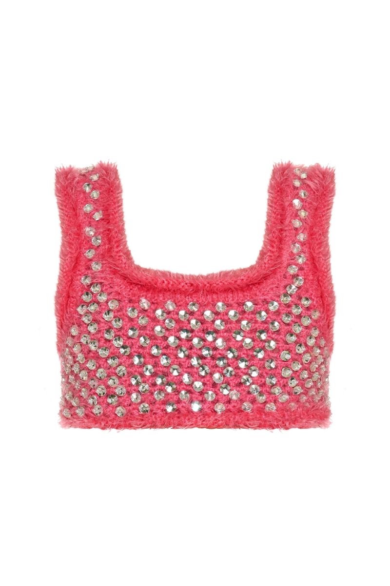 Lalo Thalia top in pink, stylish women’s blouse with a soft fabric and elegant design, perfect for casual or dressy occasions.