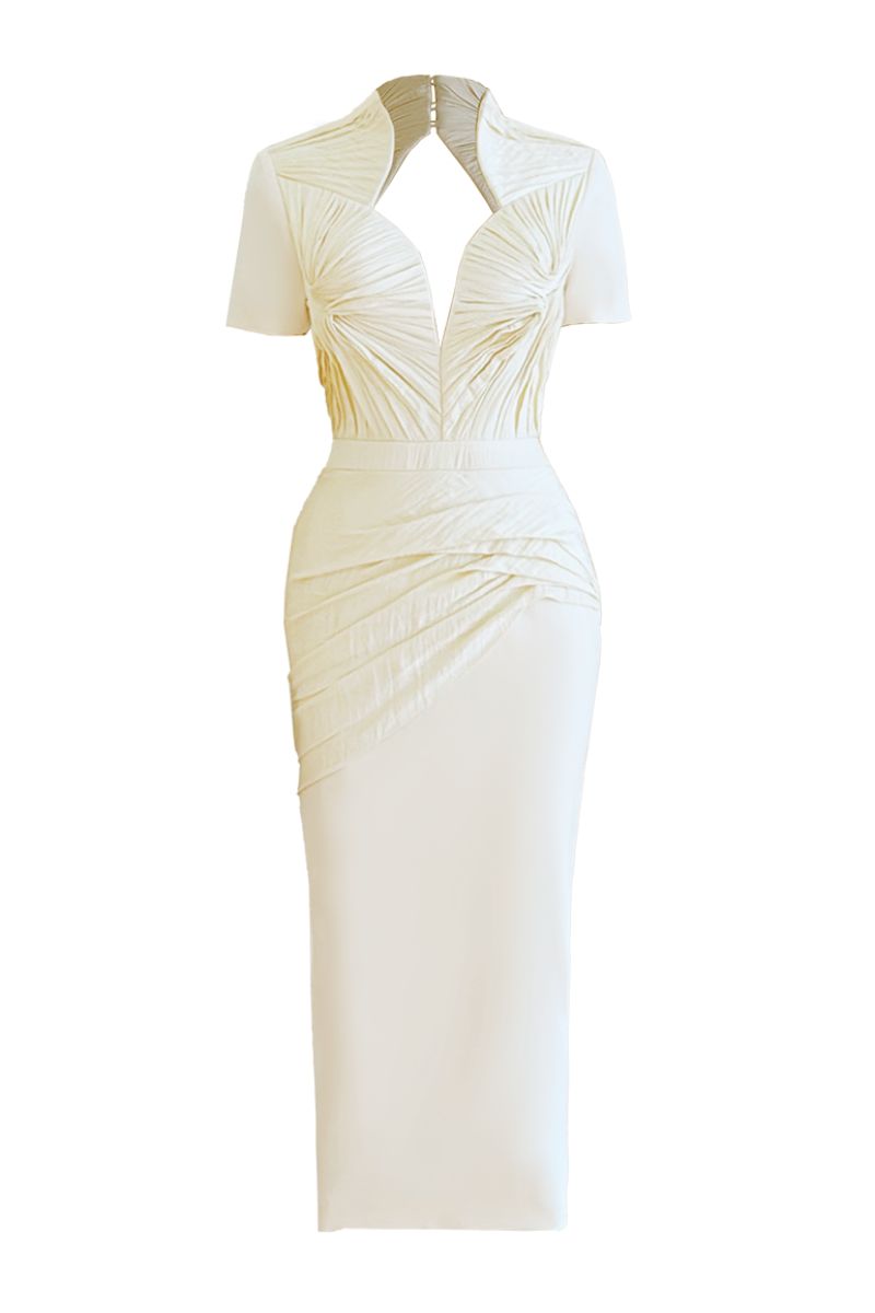 FLORAL WHISPER MIDI DRESS - CULT MIA