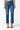 DARK BLUE HIGH-RISE SLIM-LEG JEANS | Ideo | CULT MIA