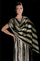 Nur Karaata maxi gown from the SR NUR KARAATA X CULT MIA collection, featuring flowing fabric and elegant design.