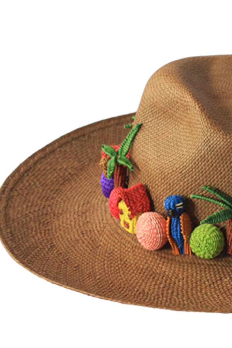 PAJARITO BEIGE HAT - CULT MIA