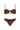 ONDAS BROWN BIKINI SET