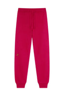 Knitted Gato Pants in burgundy by La Granni, featuring cozy knit fabric and relaxed fit for stylish comfort.