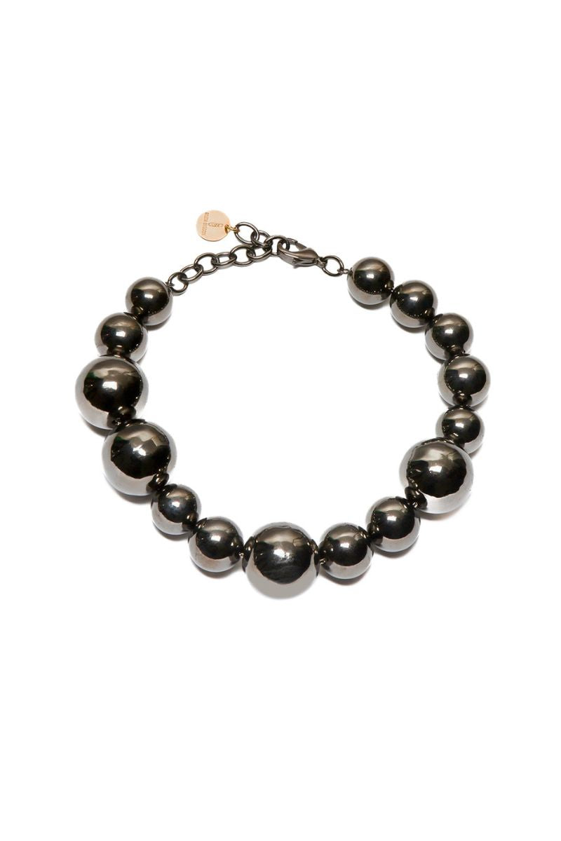 YABA NECKLACE IN SILVER - CULT MIA