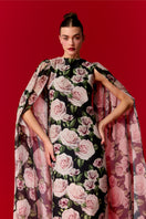 Nur Karaata Marianne maxi dress in flowing fabric with a stylish, elegant design suitable for formal and casual occasions.