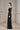 JULIANNA BLACK SILK SATIN DRAPED SLEEVES DRESS | 21Six | CULT MIA