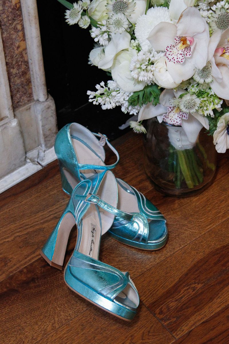 LILLITA HEELS IN AZURE - CULT MIA