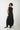 BLACK A-LINE SLEEVELESS PLEATED MAXI DRESS - CULT MIA