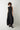 BLACK A-LINE SLEEVELESS PLEATED MAXI DRESS - CULT MIA