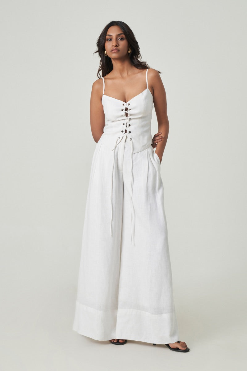 CALI PANTS IN WHITE - CULT MIA