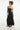 WASHED BLACK BONED ZIG-ZAG MAXI DRESS - CULT MIA