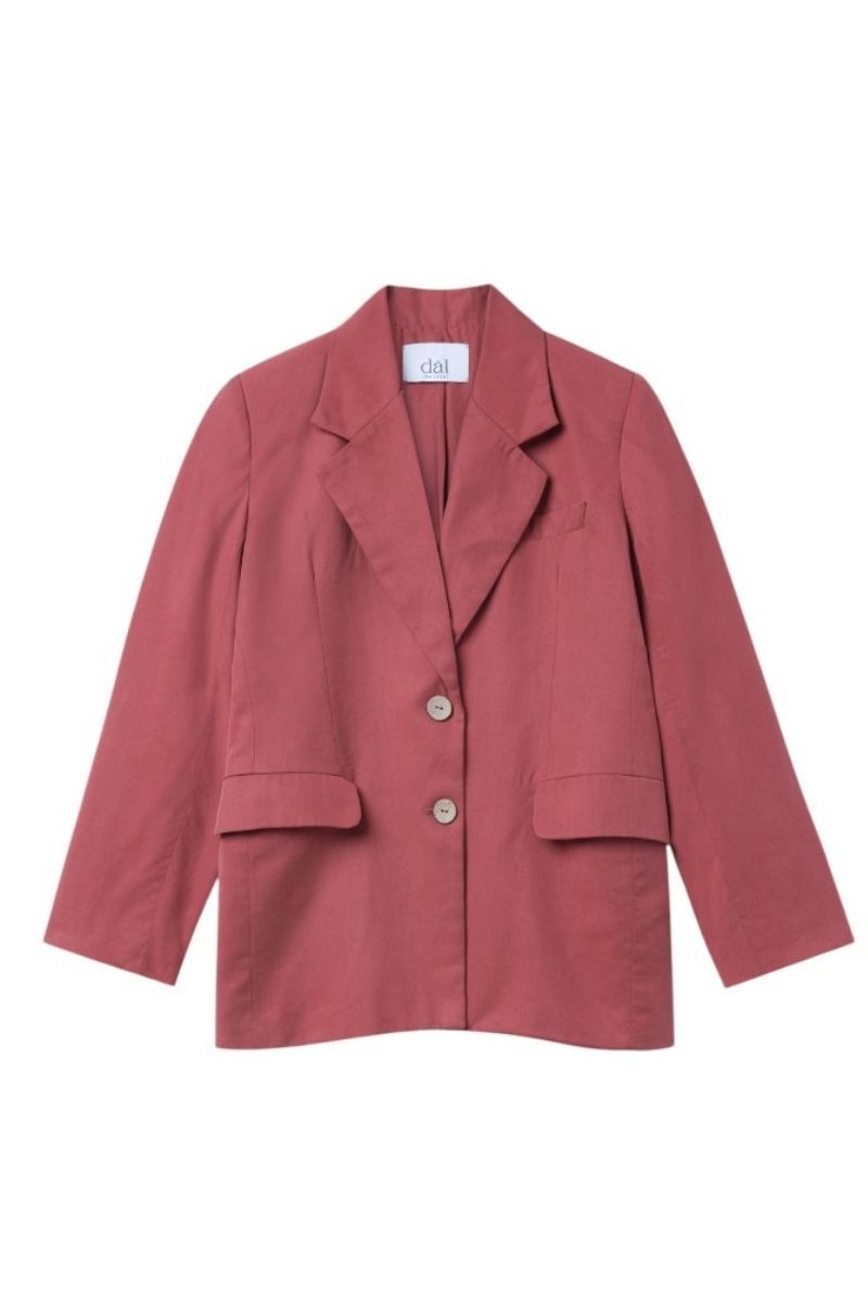 RELAXED SINGLE BREASTED BLAZER - CULT MIA