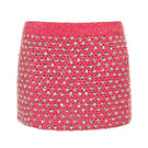 Lalo Thalia pink mini skirt featuring a fitted waist and stylish hem detail, perfect for casual or dressy occasions.