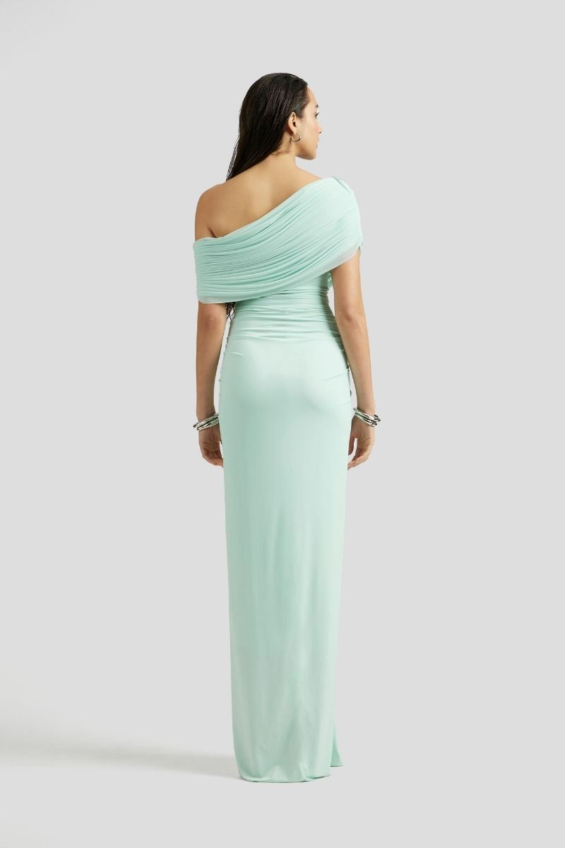 KATYA MAXI DRESS IN MINT - CULT MIA