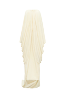 Elegant Butter Muse gown by TONYY featuring flowing fabric and intricate detailing, perfect for formal occasions.