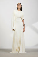Deme By Gabriella Luna Maxi Dress featuring a flowy silhouette and feminine design, shown in a full-length view.