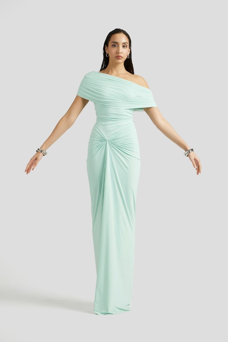 KATYA MAXI DRESS IN MINT - CULT MIA