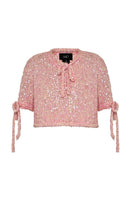 Lalo Salue pink sweater, cozy knit sweater for women, soft fabric, stylish design, perfect for casual wear