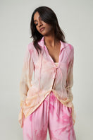 Summer Away LEON pants in Afterglow color, stylish casual pants with a relaxed fit and comfortable fabric.