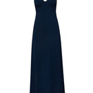 Baobab Roma Gown, elegant floor-length gown with flowing fabric and intricate details, perfect for formal occasions.