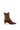 KALEO ALLI BROWN LEATHER ANKLE BOOTS