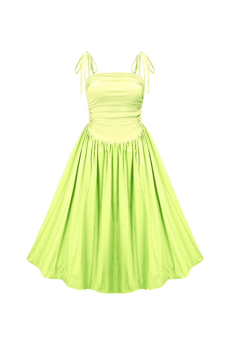 ALEXA DRESS IN LIME - CULT MIA