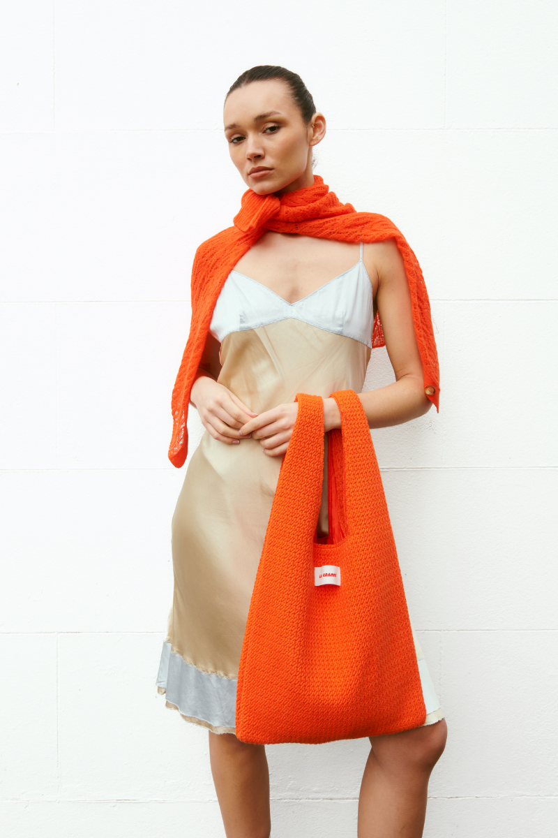 ORANGE MERCADO PORTOBELLO BAG - CULT MIA
