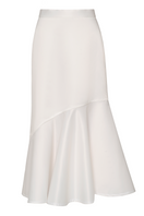Liya Seaside Breeze midi skirt with flowy fabric in soft seaside-inspired colors, perfect for casual or semi-formal wear.